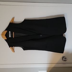 RICKI'S~ Oversized Button Vest, Black, XS